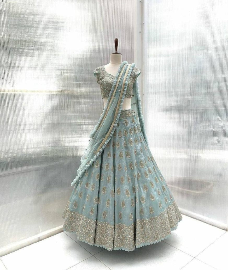 Super Hit Design Satin Silk Designer Lehenga