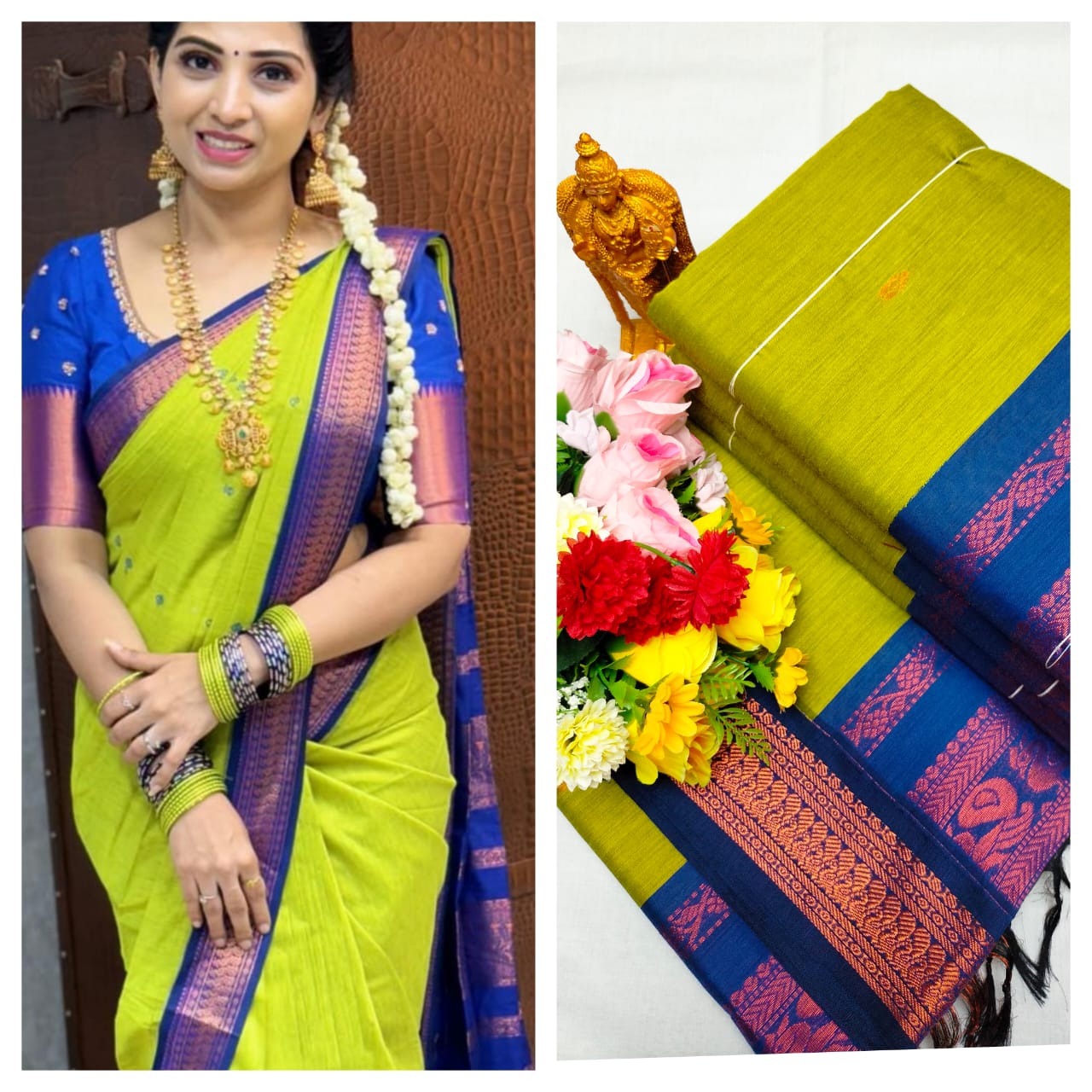 "Elevate Your Elegance with our Premium Kalyani Cotton Saree