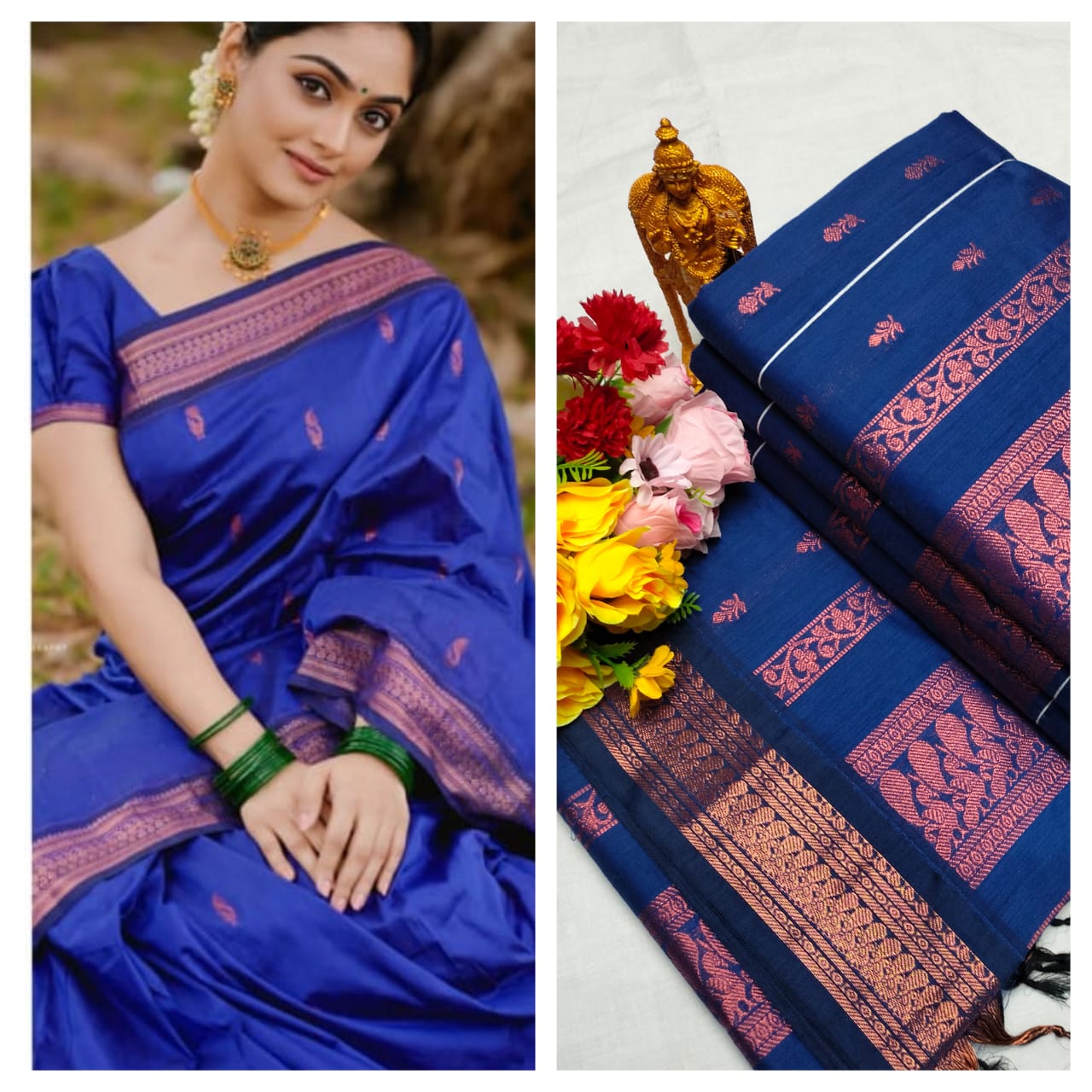 "Elevate Your Elegance with our Premium Kalyani Cotton Saree