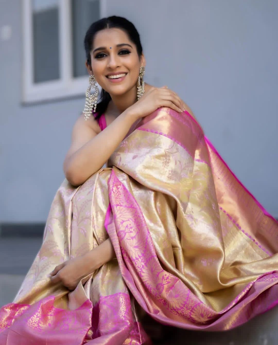 Elegant Soft Lichi Silk Saree