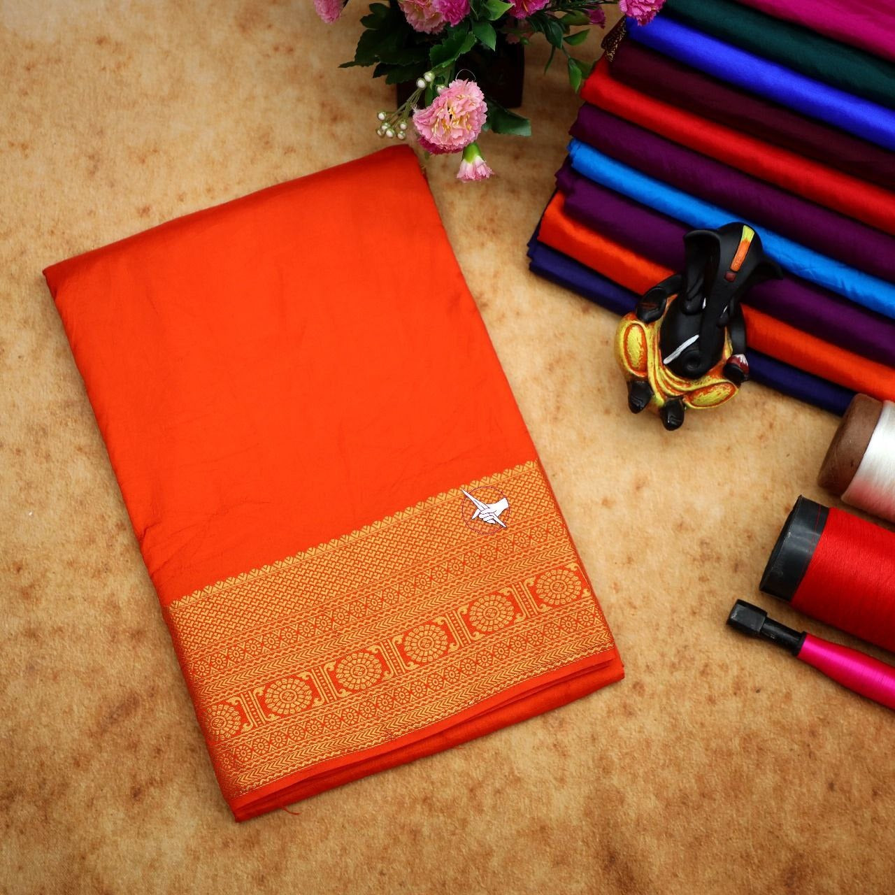 Exclusive Mysore Crape Silk Saree