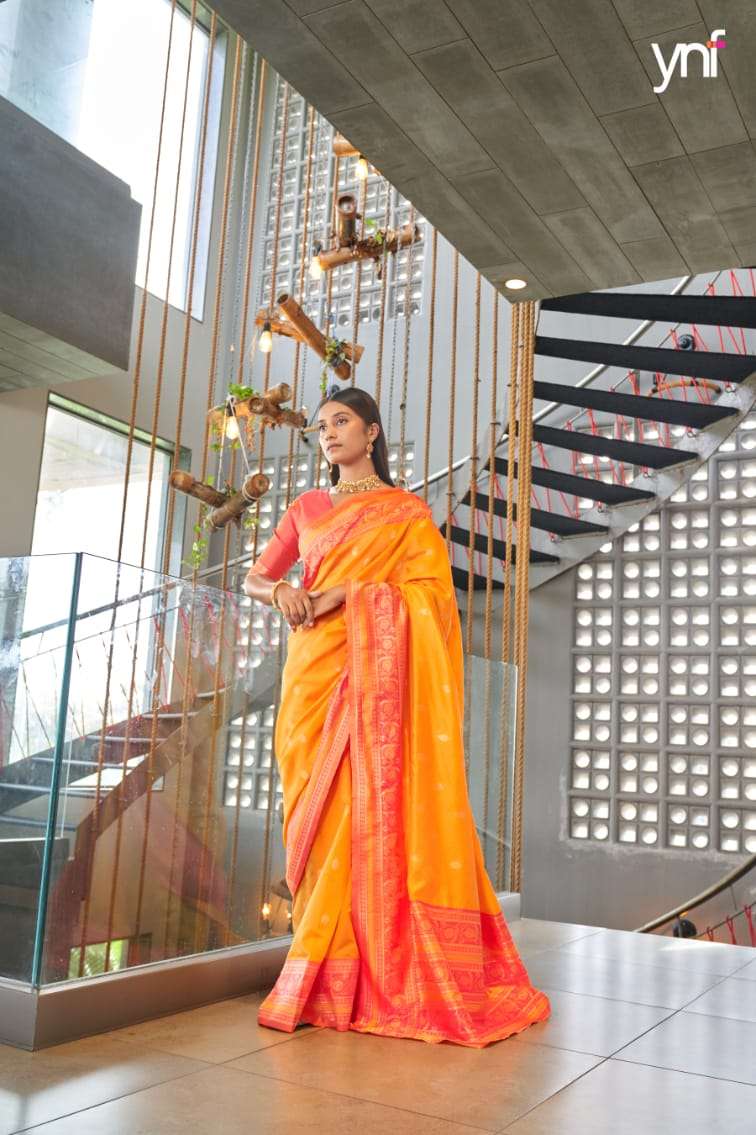 Radiant Art Silk Jacquard Saree With Complementary Blouse